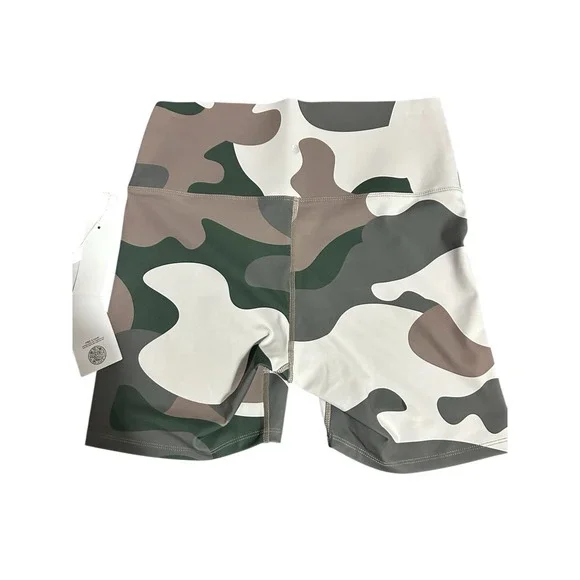 Yogaworks‎ Camo Athletic Shorts NWT(MSRP $48) - Picture 2 of 5